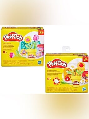 Choice Play Doh Flower Pot Set - NEW
